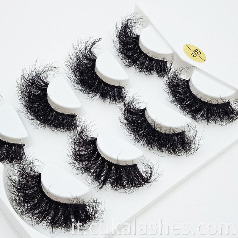 4 Pairs Eyelashes